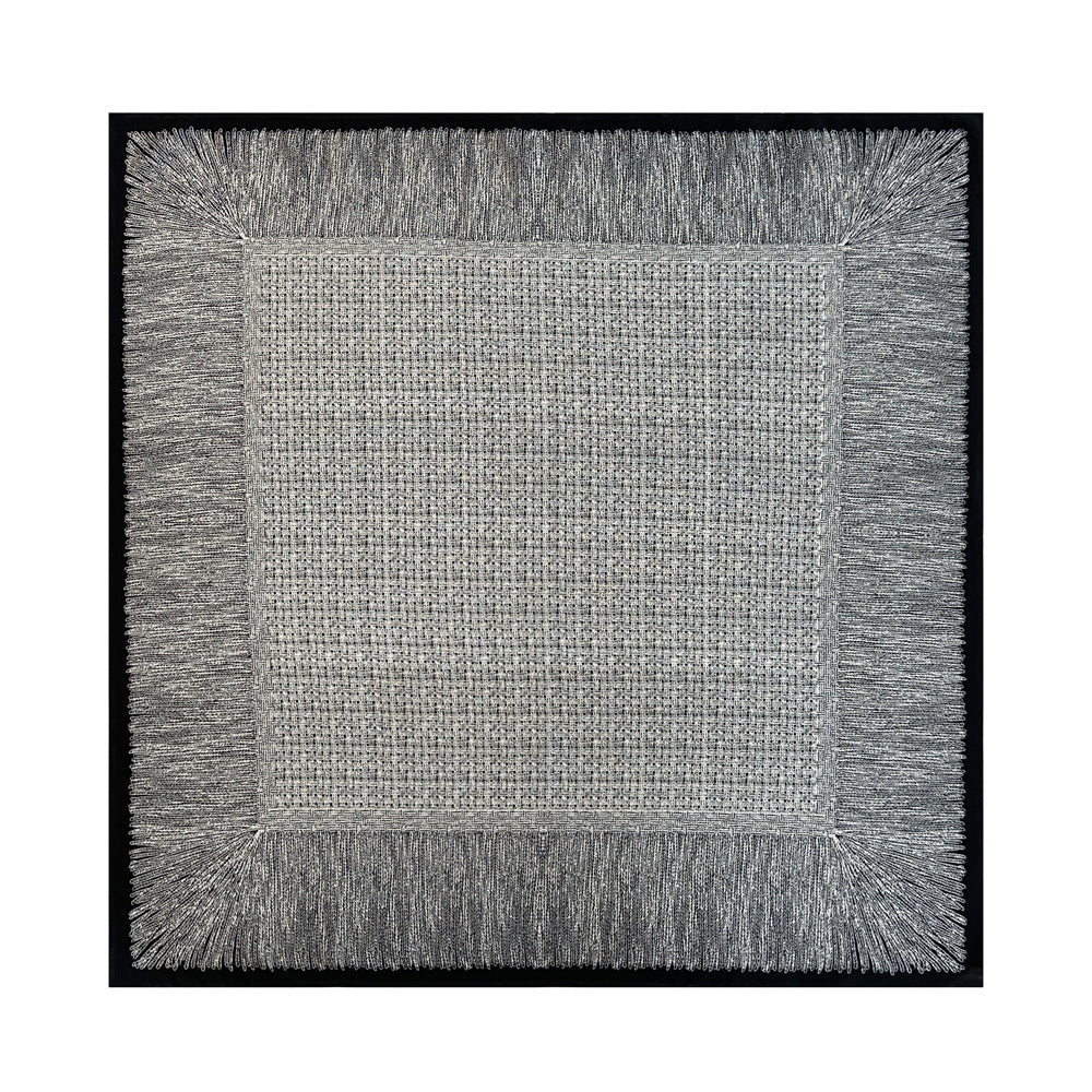 inRealSilk Stripes 66cm*66cm 100% Silk Small Square Scarf Small Neckerchief with Suit