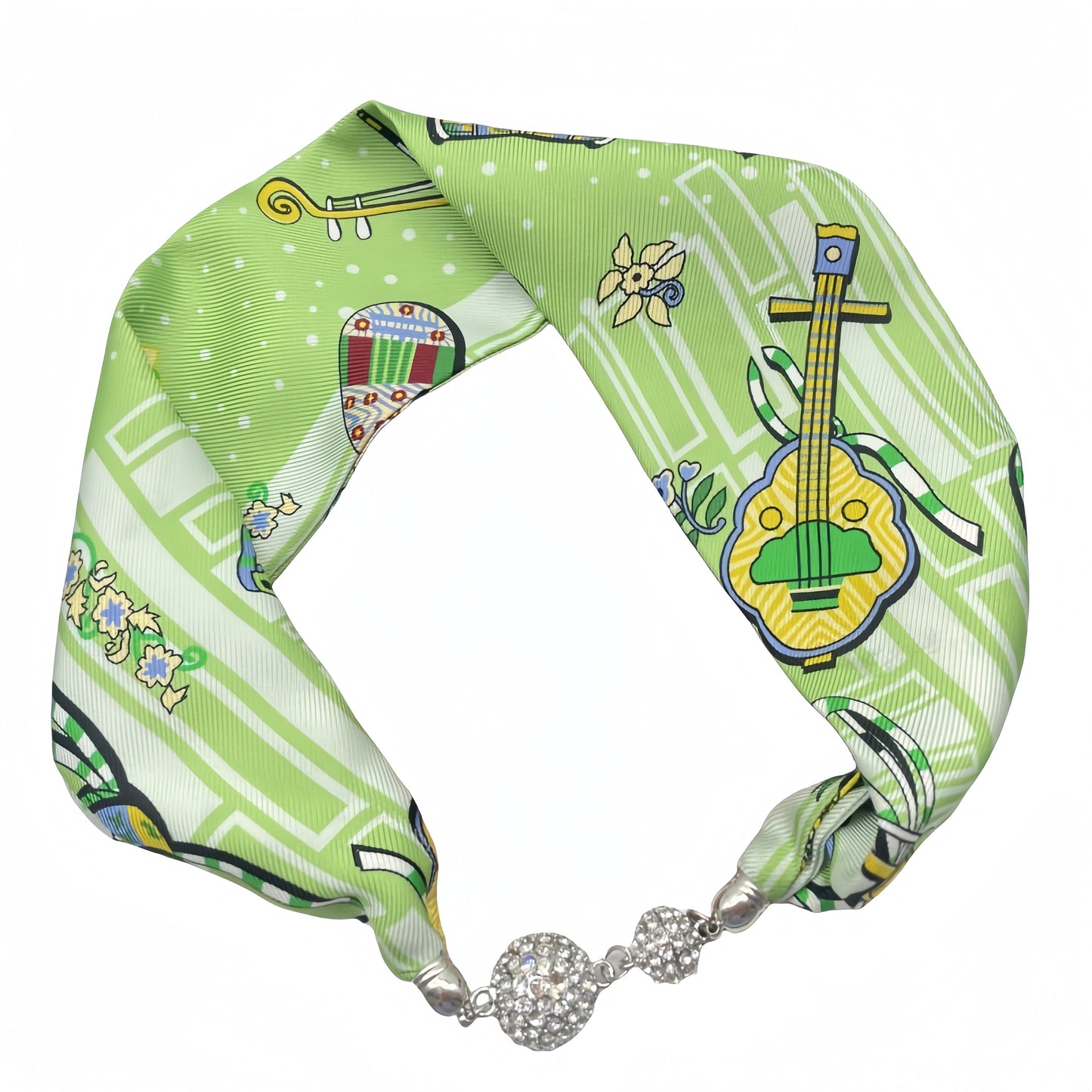 inRealSilk #L 13cm*60cm 100% Silk Necklace Scarf Soft And Breathable