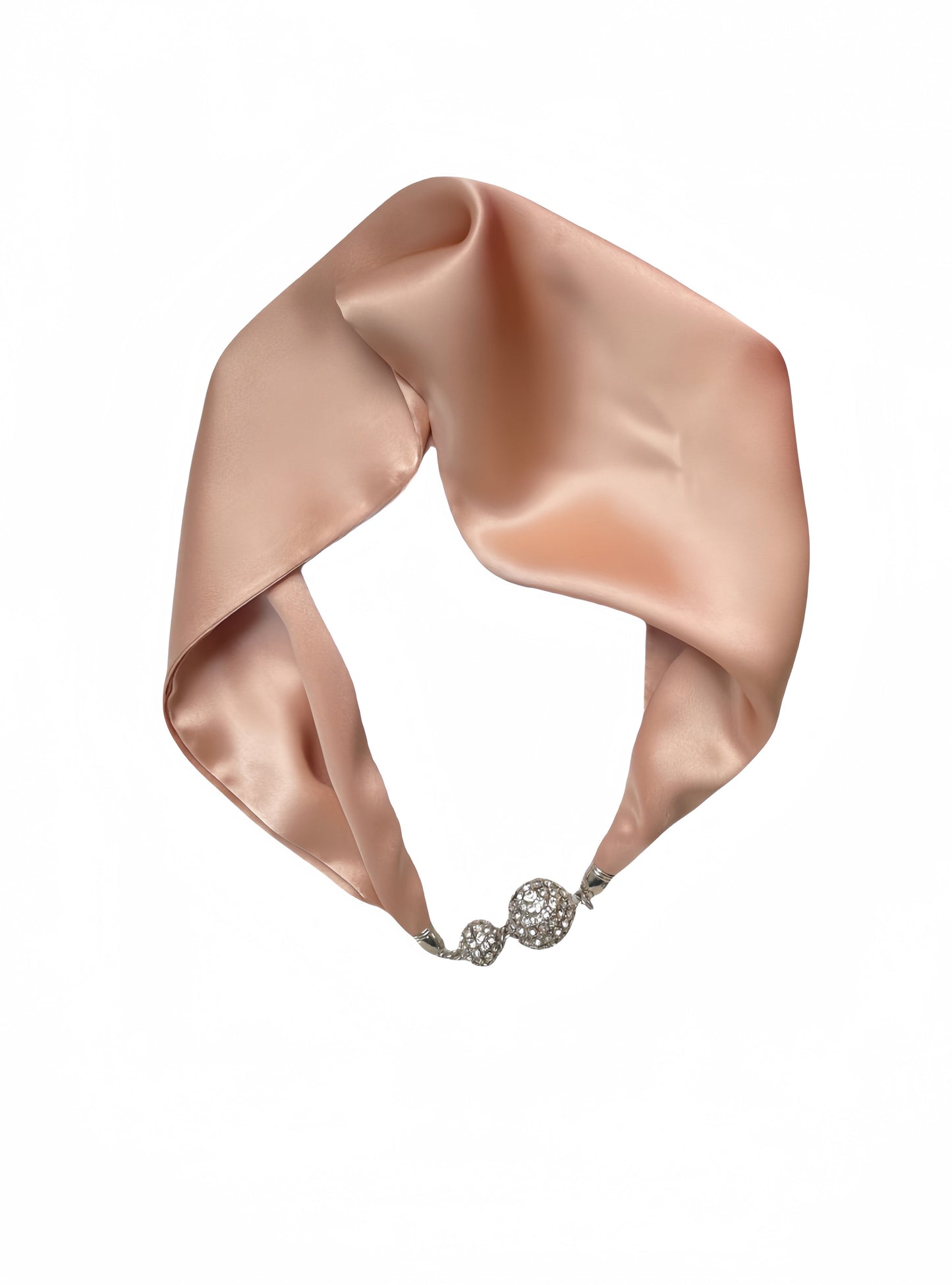 inRealSilk #M 13cm*60cm 100% Silk Necklace Scarf Soft And Breathable