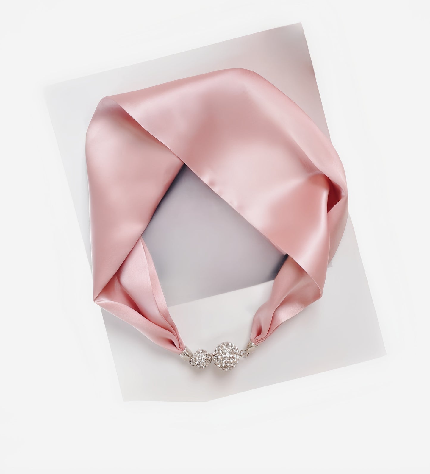 inRealSilk #N 13cm*60cm 100% Silk Necklace Scarf Soft And Breathable