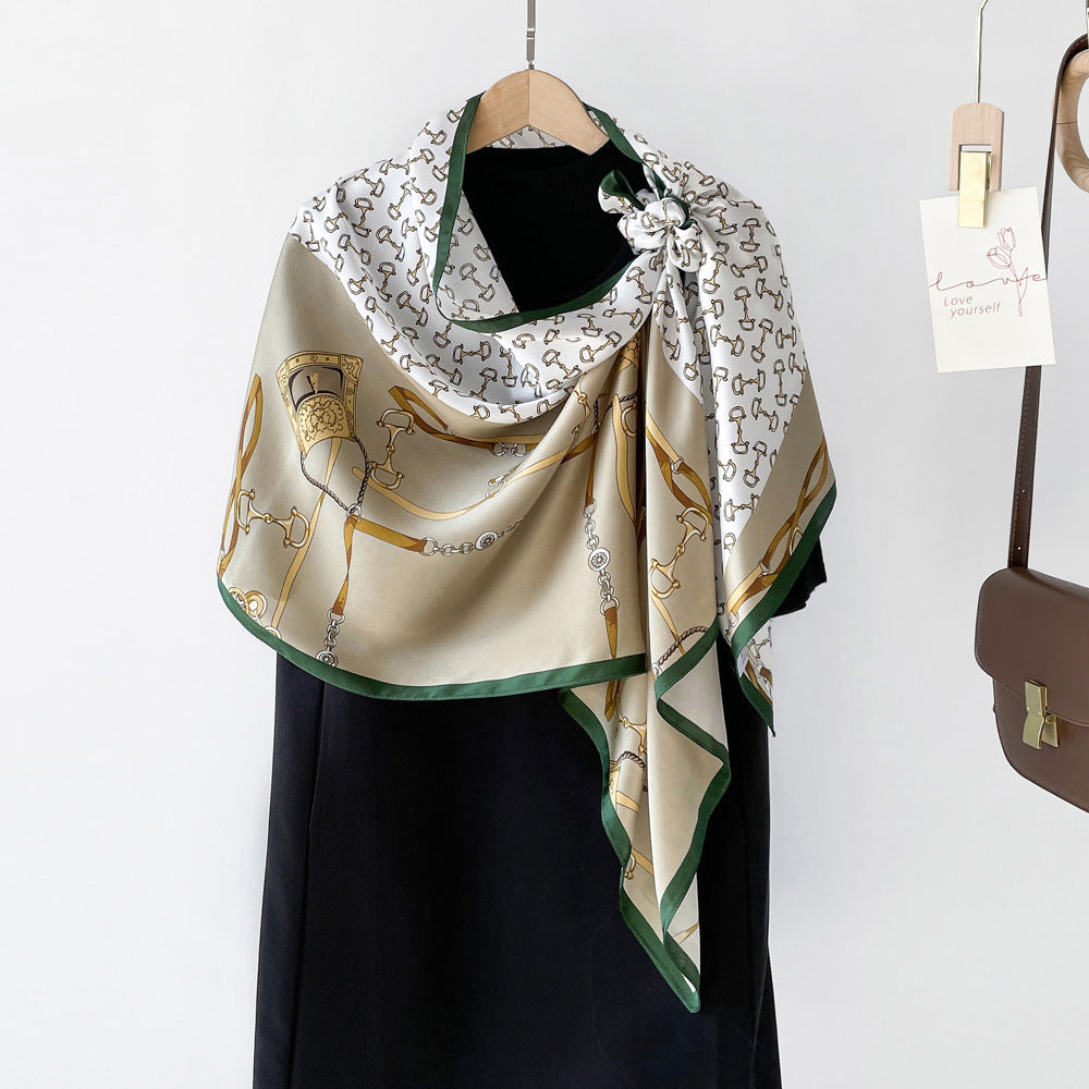 inRealSilk ZS08-04# 52cm*170cm 100% Silk Shawls