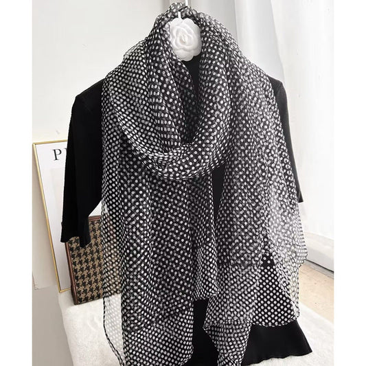 inRealSilk #10 85cm*185cm 100% Chiffon Silk Long Shawls&Scarves