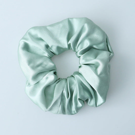 inRealSilk Azure Fully Handmade 30mm Silk Hairband 6cm Side Width 100% Mulberry Silk