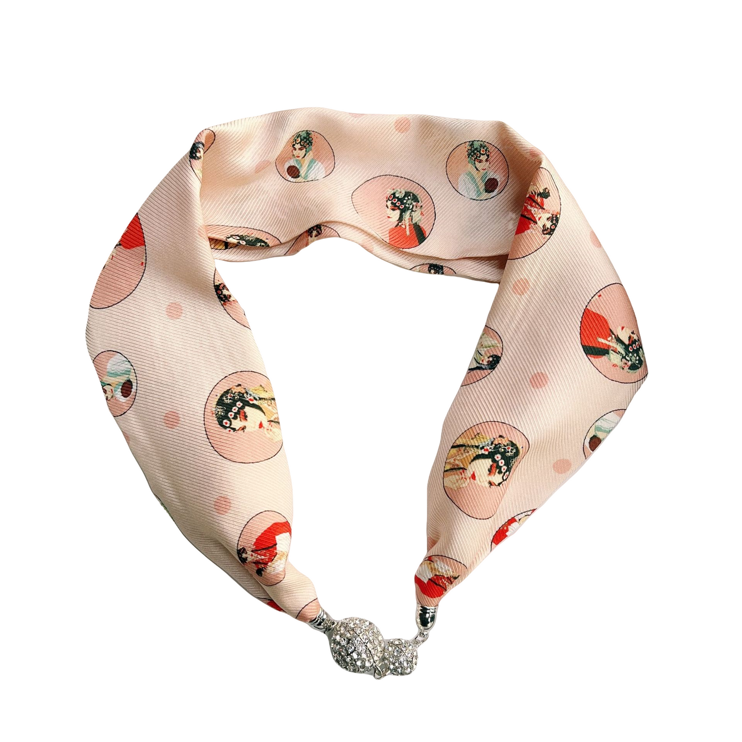 inRealSilk #E 13cm*60cm 100% Silk Necklace Scarf Soft And Breathable