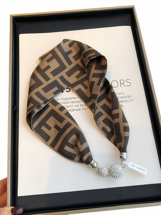 inRealSilk #Y 13cm*60cm 100% Silk Necklace Scarf Soft And Breathable