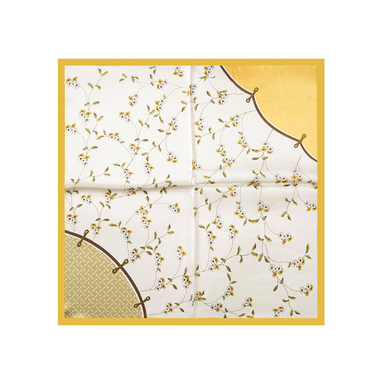 inRealSilk Printed Fashion Scarf 11# 53cm*53cm Print 100% Silk Small Square Silk Scarf Neckerchiefs&Bandana&Handkerchief