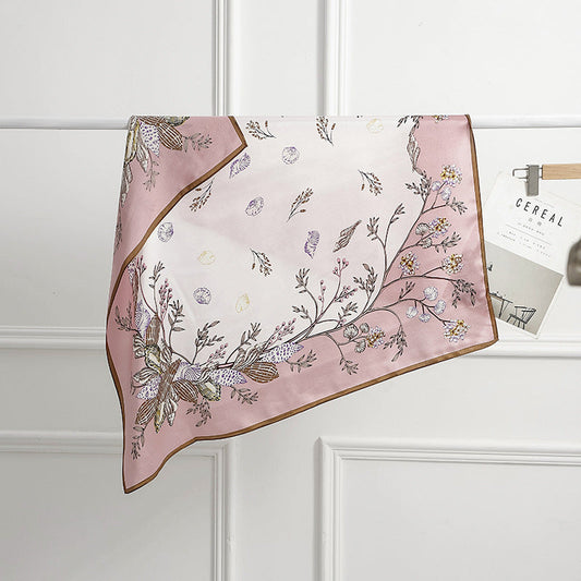 inRealSilk Color 004 90cm*90cm A Large Square 100% Silk Scarves