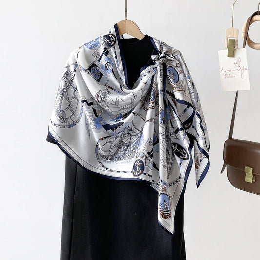 inRealSilk ZS08-01# 52cm*170cm 100% Silk Shawls
